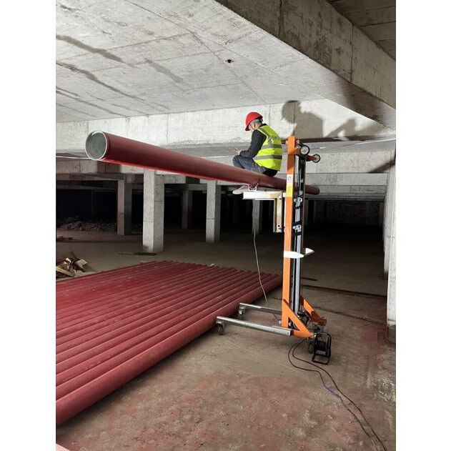 消防管道升降机 通风管道提升机 门窗货梯电动管道升降器 自身2.