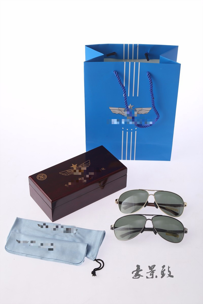 kang ke中国飞行员眼镜空军墨镜偏光镜护目镜可弯曲军迷偏光户外射击