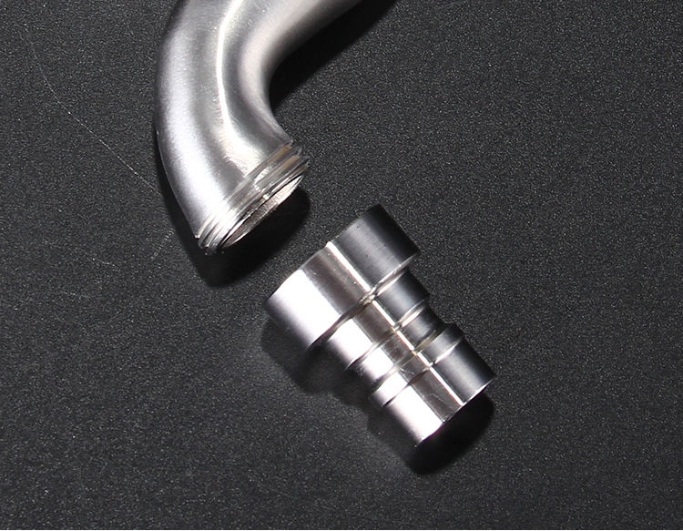 京选优品洗衣机进口接头304不锈钢全自动水龙头接头嘴卡扣式通用转接