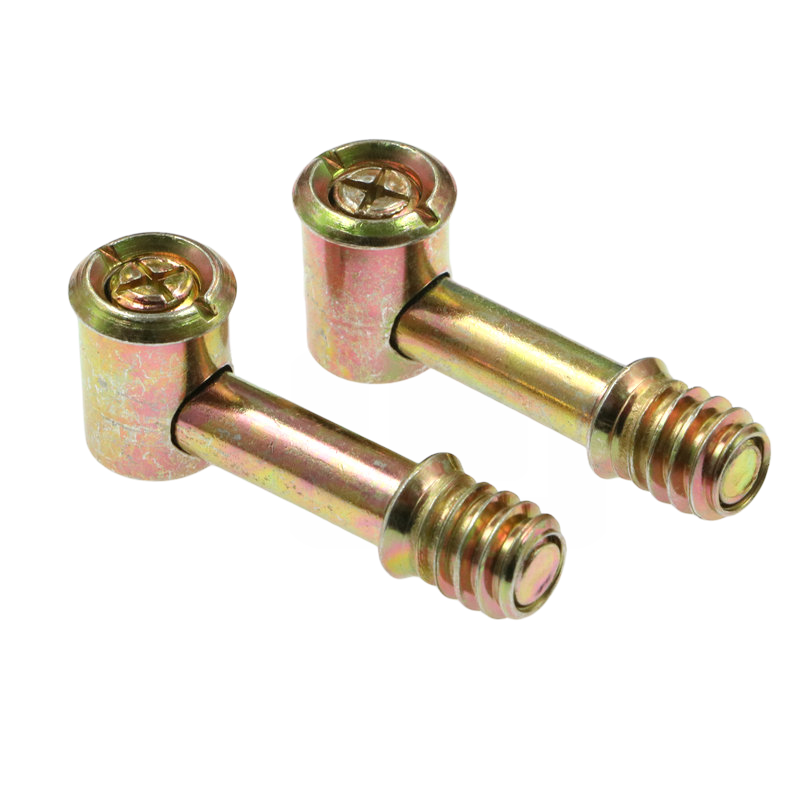 定做 家具五金拆装家具螺丝 组装连接件 四合一强力连接件 锤仔螺丝