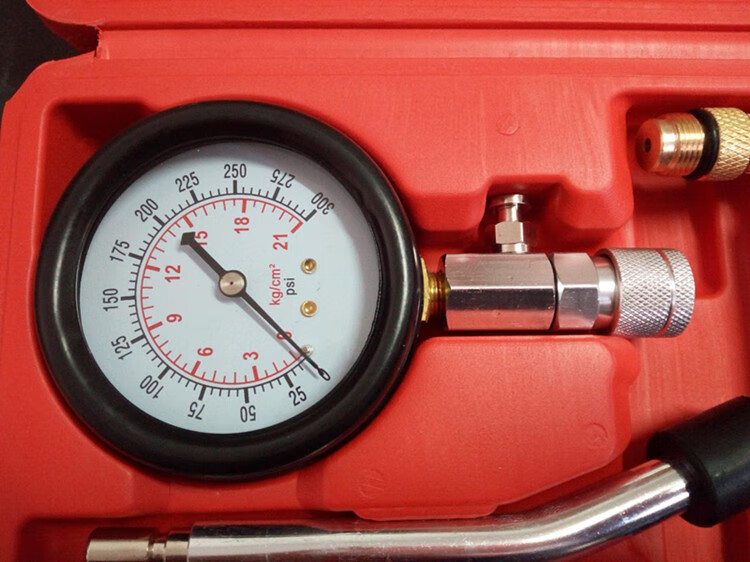 汽车摩托车发动机缸压表气缸压力表汽缸压力表汽车检测量汽修工具
