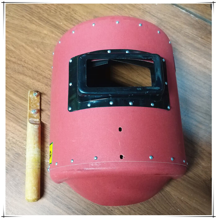 反光衣 卧龙手把电焊面罩 电焊帽焊工面罩面具加大隔热防火加厚造船