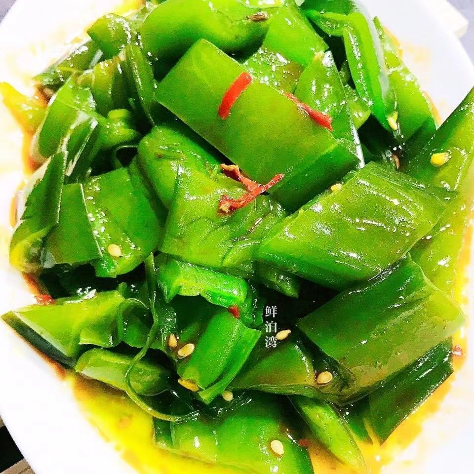 300g/400g 梗段香辣即食海白菜下饭菜大连特产厚海带零食咸菜 亿海