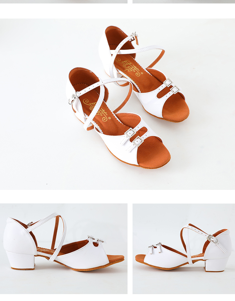 贝 蒂少儿拉丁舞鞋新款儿童女孩软底舞蹈鞋专业考级练功鞋贝蒂247