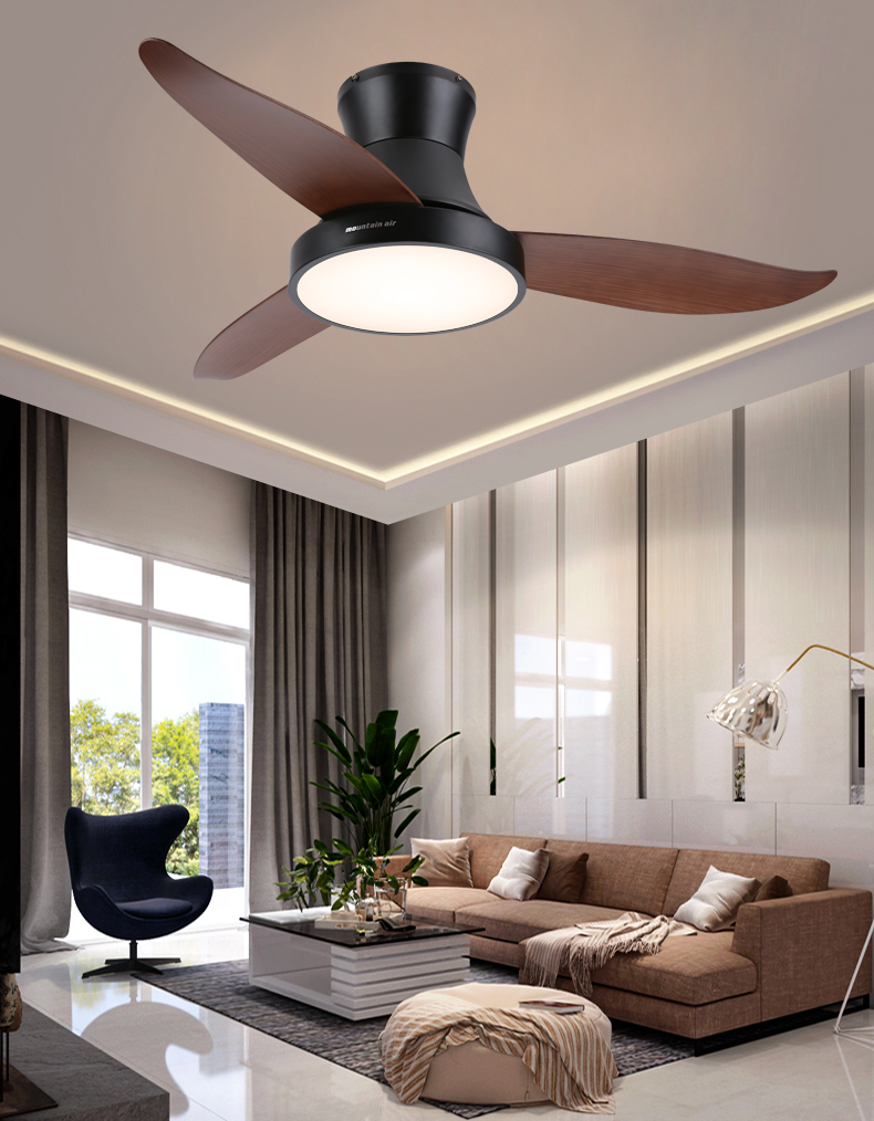 永怡御风风扇灯吊扇灯客厅餐厅卧室北欧现代led吸顶变频风扇46寸林风