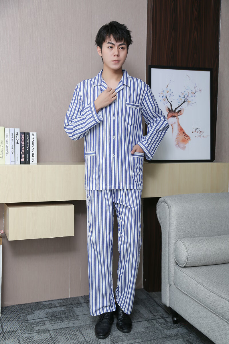 纯绵病号服分体医院病人衣服医院病号服 棉服装患者病员服男女长袖