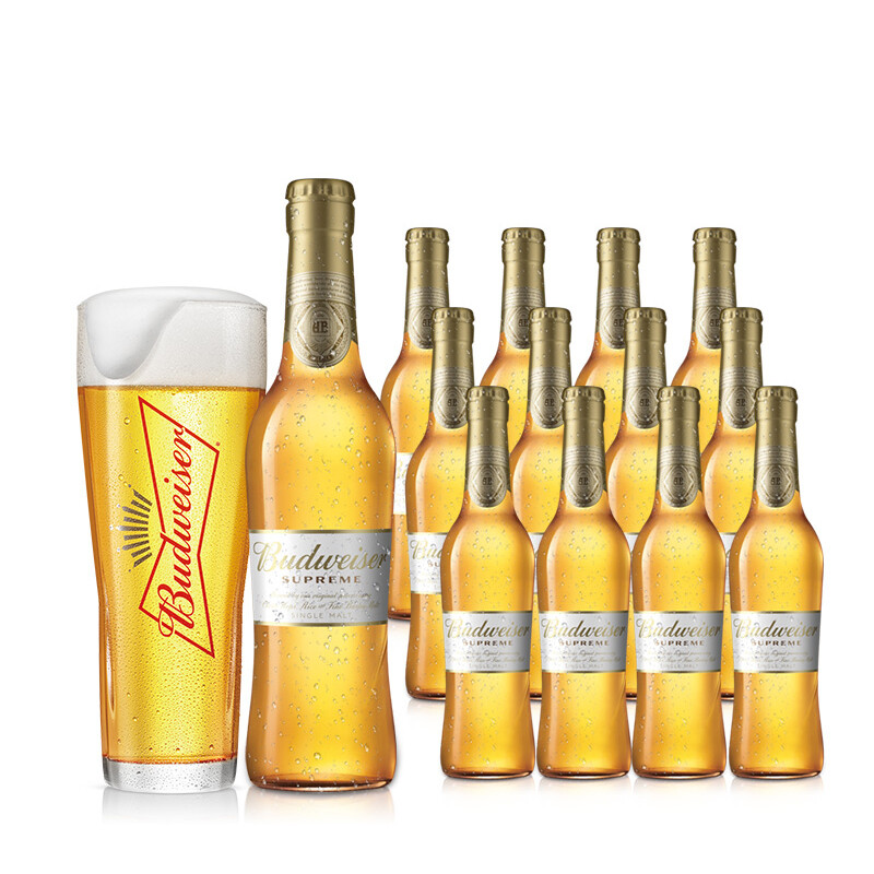 百威啤酒budweiser百威 12瓶铝瓶装 355ml【图片 价格 品牌 报价】
