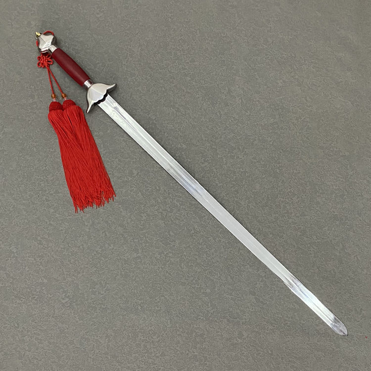 太极功夫剑软剑响剑武术表演剑健身晨练古风拍照舞蹈成人儿童用未开刃