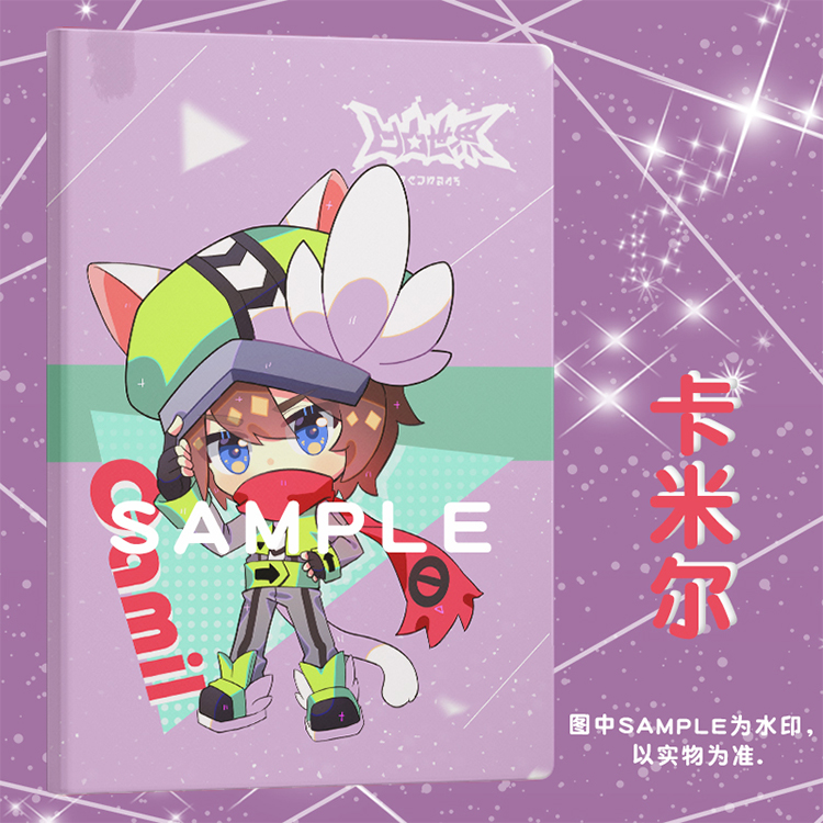 凹凸世界学习用品甜氧笔记本卡米尔神近耀安莉洁嘉德罗斯学习用品周边