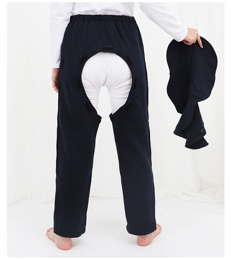 【老人开档裤】秋冬保暖病人方便易穿脱护理裤瘫痪卧床开裆裤大小便