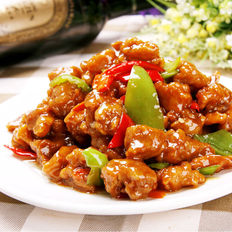 东北锅包肉速食冷冻半成品油炸鸡肉块东北家常菜 3袋溜肉段【图片