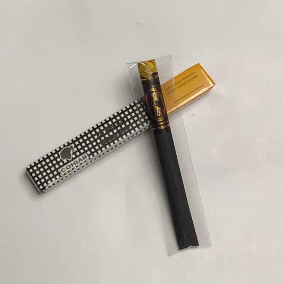 【】小黑巴雪茄一支一礼盒宝森源小黑巴雪茄奶香巧克力味玫瑰雪茄烟