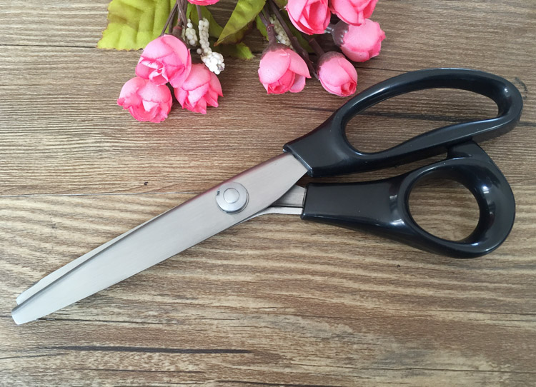 三角波浪花边剪刀狗牙剪花样布艺锯齿剪美工 手工diy布样花纹剪子 半