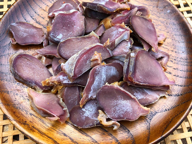 5折优选好物风干咸鸭肫安徽特产腊鸭肾六安农家手工腌制腊味鸭胗陈肾