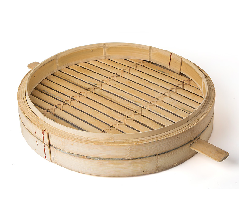 竹蒸笼家用蒸用竹制大号竹蒸笼纯加深加深大笼屉商用包子铺蒸笼直径