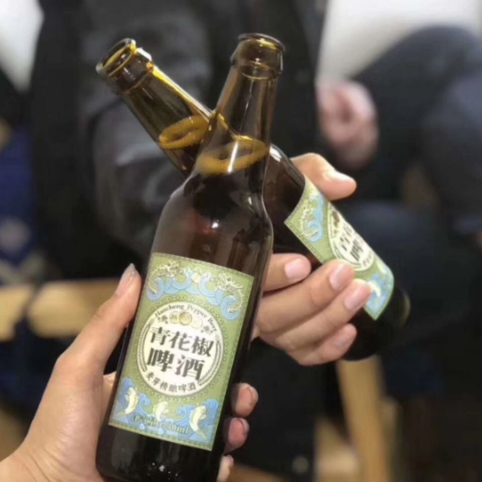 花椒啤酒 国产精酿大红袍花椒青花椒超值大瓶清爽一夏 6瓶装红花椒