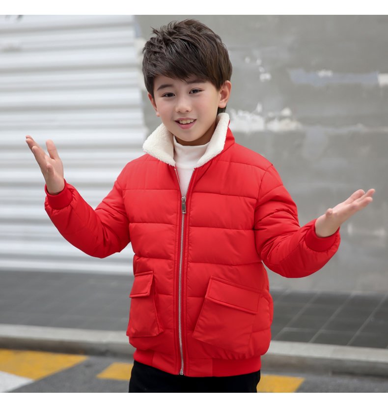 秋冬上市小孩子穿的6-12岁男孩加厚棉服中大童男童棉衣秋冬新款童装
