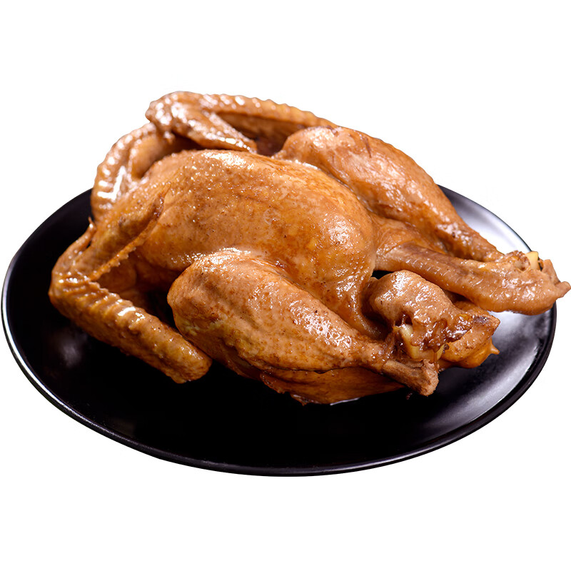草原宏达酱香鸡450g熟食特产扒鸡卤味手撕烧鸡即食真空包装 酱香鸡*2