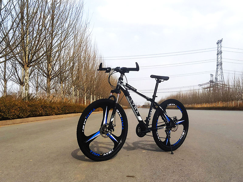 【闪电直发】自行车变速高碳钢山地车自行车成人男女变速双碟刹减震