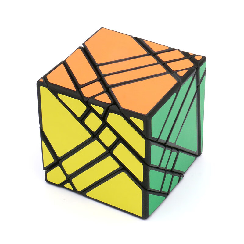 2022新款魔方异形高难度 3d打印四阶鬼魔魔方黑白高难度异形变体儿童