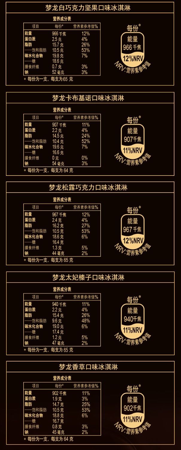 21支和路雪梦龙雪糕松露卡布基诺香草抹茶冷饮冰淇淋太妃榛子11抹茶10