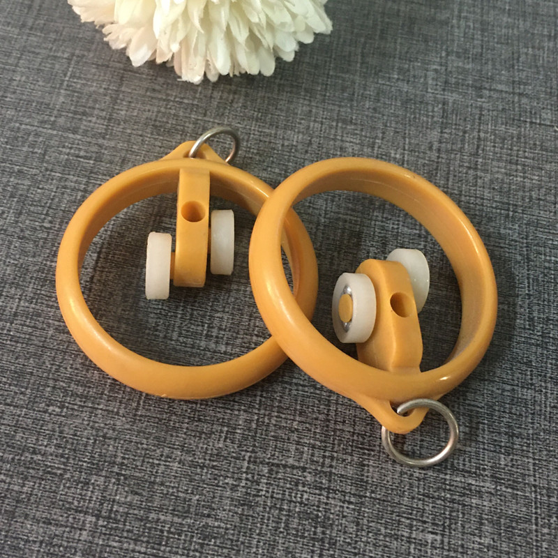 窗帘配件套圈 老式窗帘带滑轮吊环圈挂圈套环挂环窗帘圈套圈窗配件