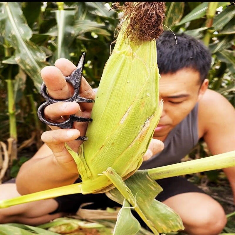 扒玉米皮小神器扒苞米剥玉米皮人工农用一抓开剥撕皮叶棒子秋收玉米叶