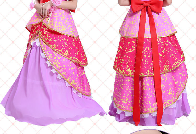 现货叶罗丽精灵梦舞台表演服装王默灵公主莫莎茉莉儿童cos公主裙 亮彩