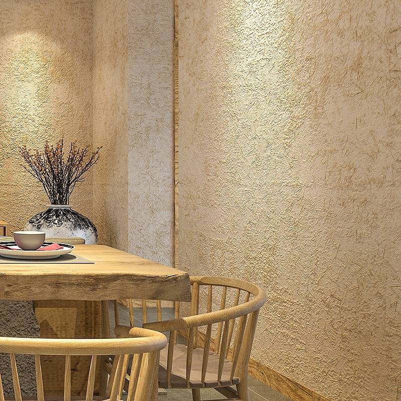 硅藻泥墙面漆生态稻草漆墙稻草泥漆泥土墙室内室外民宿涂料漆肌理漆