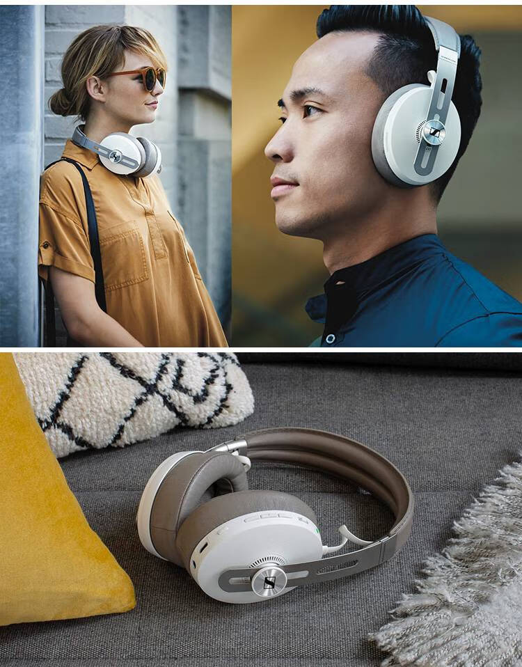 森海塞尔(sennheiser)momentum 3大馒头三代头戴式降 黑色-标配【图片