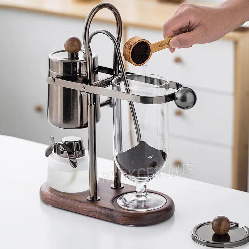 虹吸壶茶壶 比利时咖啡壶家用复古咖啡机煮咖啡器具虹吸壶虹吸式咖啡