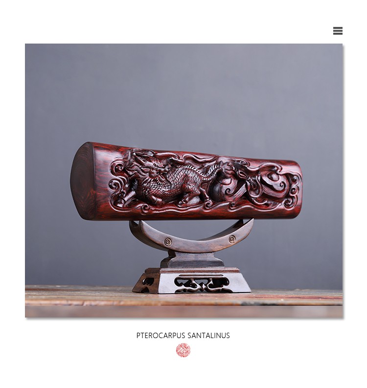 麒麟横财摆件印度小叶紫檀木雕工艺品家用客厅家居【图片 价格 品牌