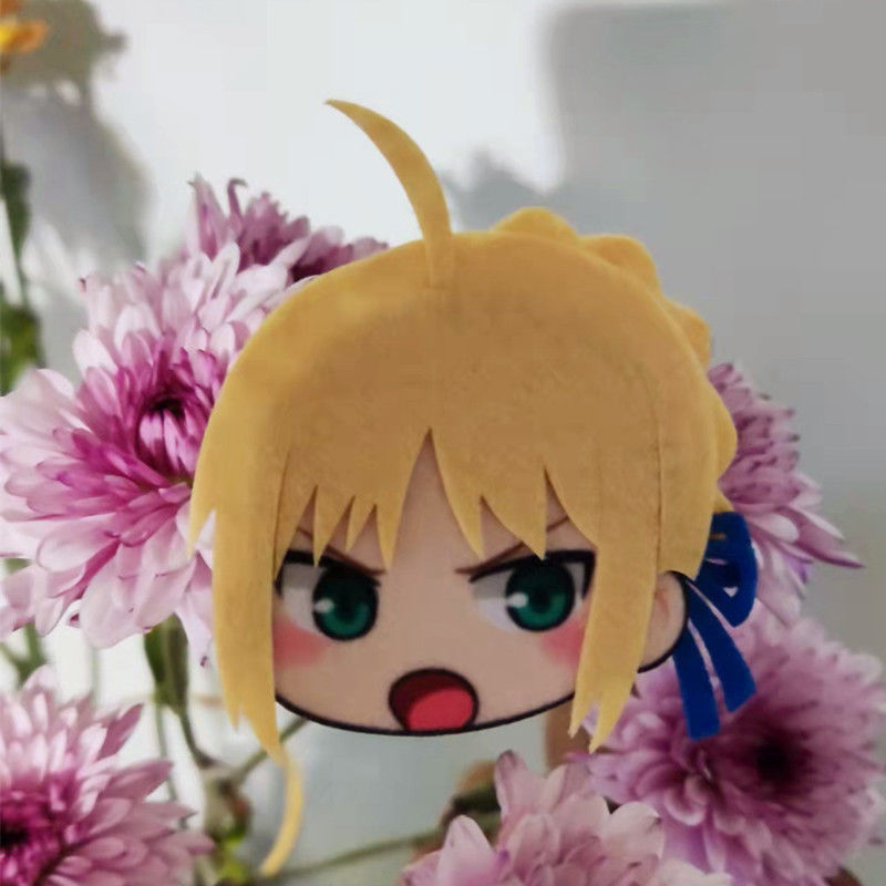 周ago fatezero金闪闪saber胸针吧唧谷子动漫周边公仔毛绒不织布挂件