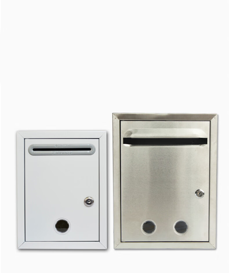 不锈钢意见箱小中大号信报箱室外防水不锈钢报刊箱投诉箱举报箱书报纸