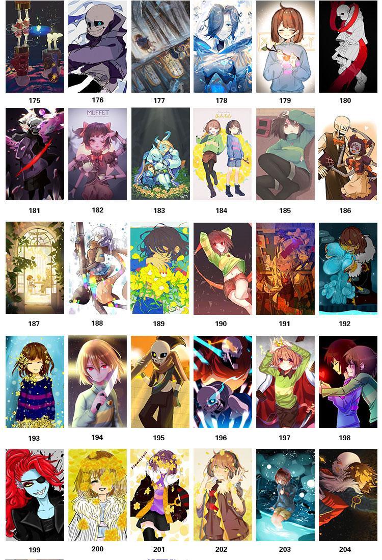 传说之下卡片 卡贴undertalesans骨兄弟frisk公交卡饭卡片防水贴纸