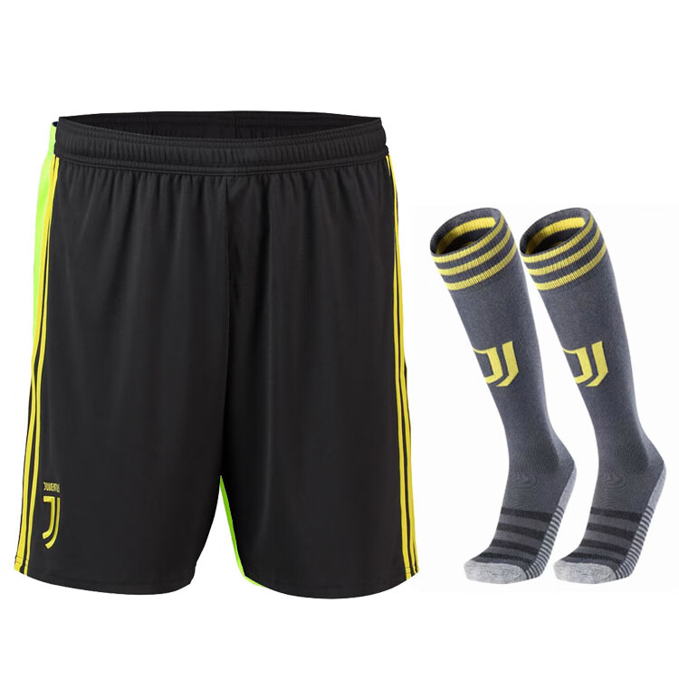 尤文图斯球衣客场耐撕裂快干耐脏图斯球裤尤文主场第二客场足球裤运动