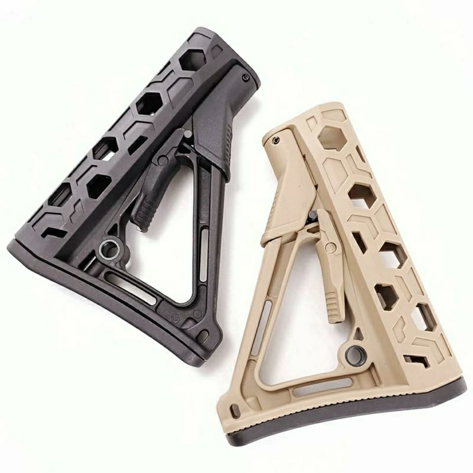 垂直握把儿童软弹416尼龙后托【ctr moe mod 海军托】8代9代托心均