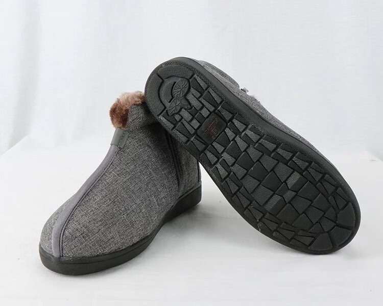 hwdcbyg僧鞋冬季加绒保暖高帮大棉鞋男女僧人出家棉麻和尚棉靴相牌非
