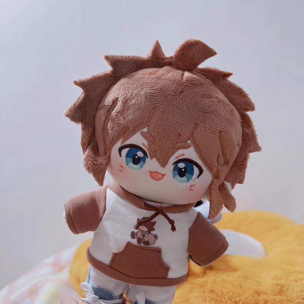 凹凸世界棉花娃雷狮安迷修20cm棉花娃娃凹凸世界同人玩偶礼物创意