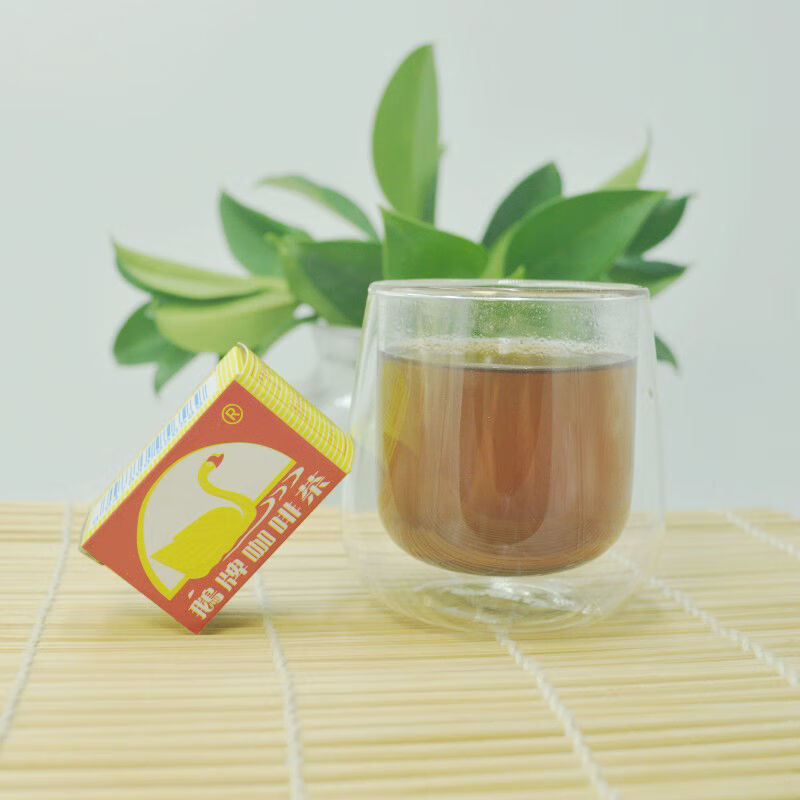 三明鹅牌咖啡茶 福建三明老牌子特产固体速溶咖啡上海三星咖啡茶 咖啡