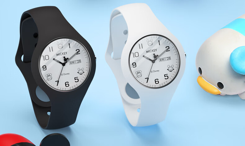 casio卡西欧迪士尼手表儿童男女孩初中小学生考试防水电子表 【迪士尼