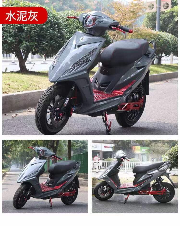 战速电动车鬼火电摩120v改装成人电瓶车96v72v双人踏板车144爆改版72v