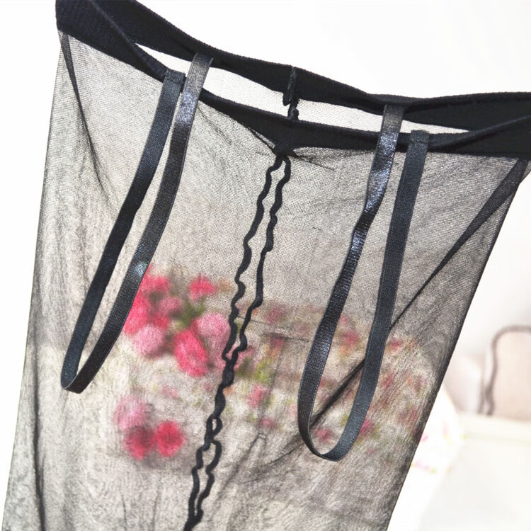 2019新款新款男士油亮j丁套囊袋全身丝袜性感薄连身袜情趣连体衣白色