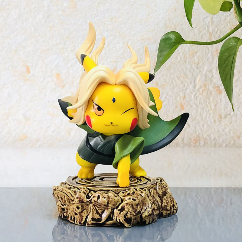 火影忍者gk 皮卡丘 cos 六道仙人 鸣人 宇智波带土斑模型 cos佐助/10