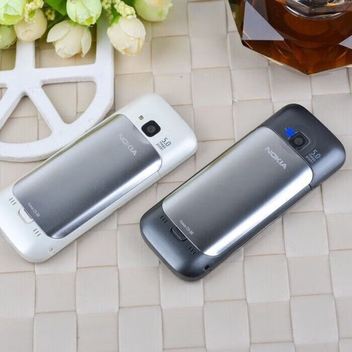 诺基亚c5-00i直板移动联通蓝牙小说音乐java游戏学生备用小手机 灰色