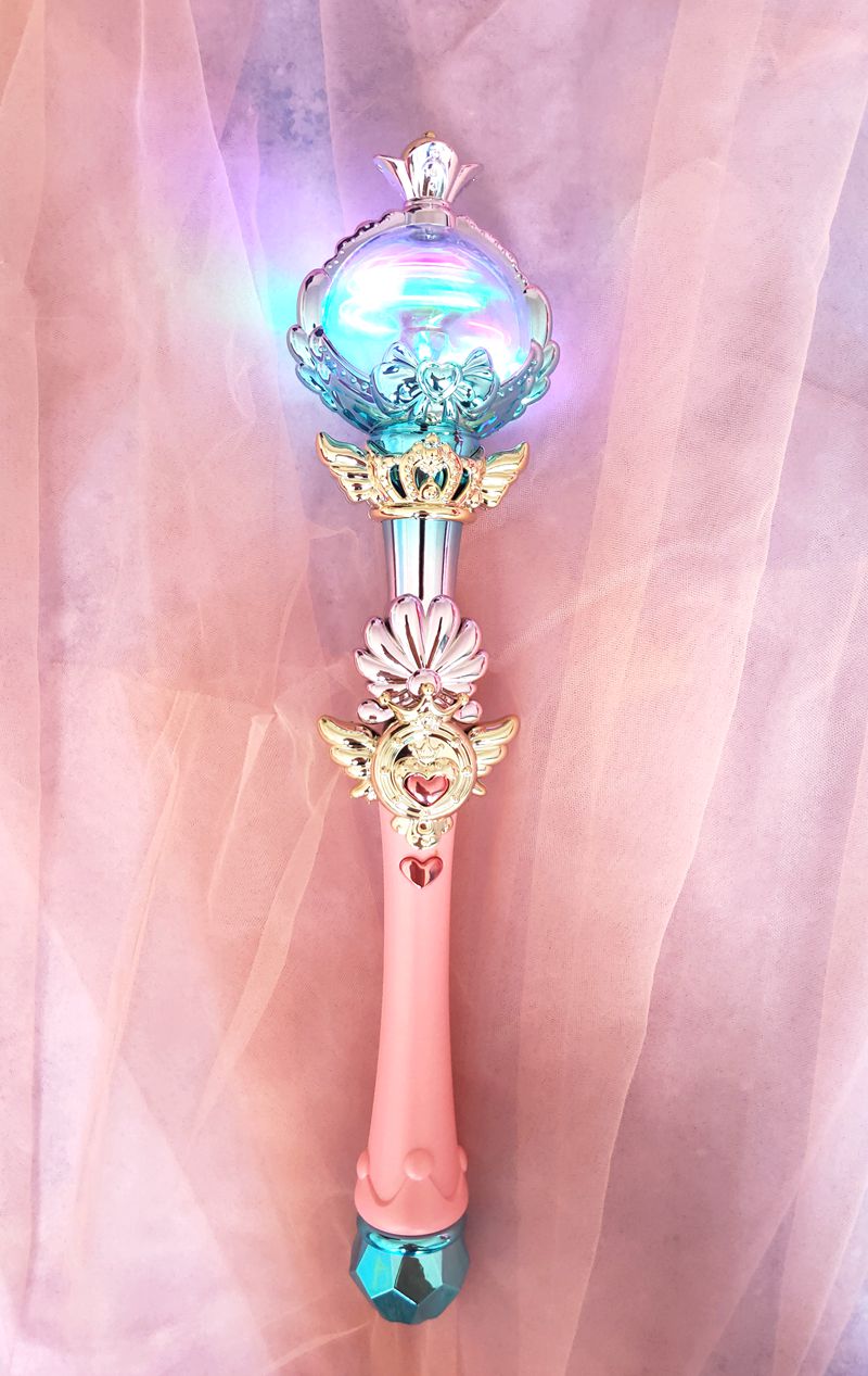 迪士尼【特价捡漏】公主魔法棒仙女棒女王权杖巴拉小魔仙音乐灯光变身