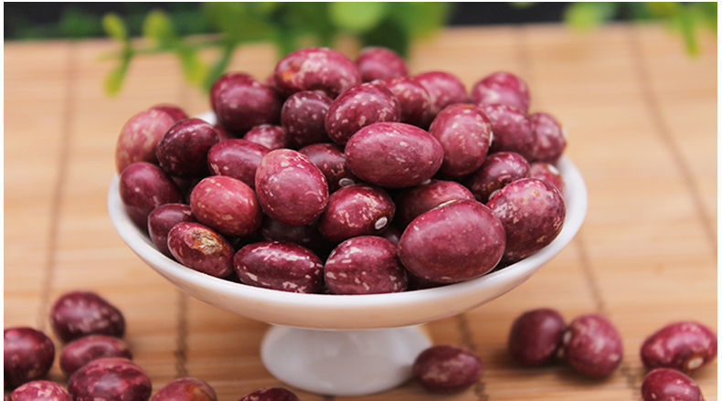 金丝豆云南特产新豆紫金花芸豆红花豆雀蛋豆大豆五谷杂粮250g精选金丝