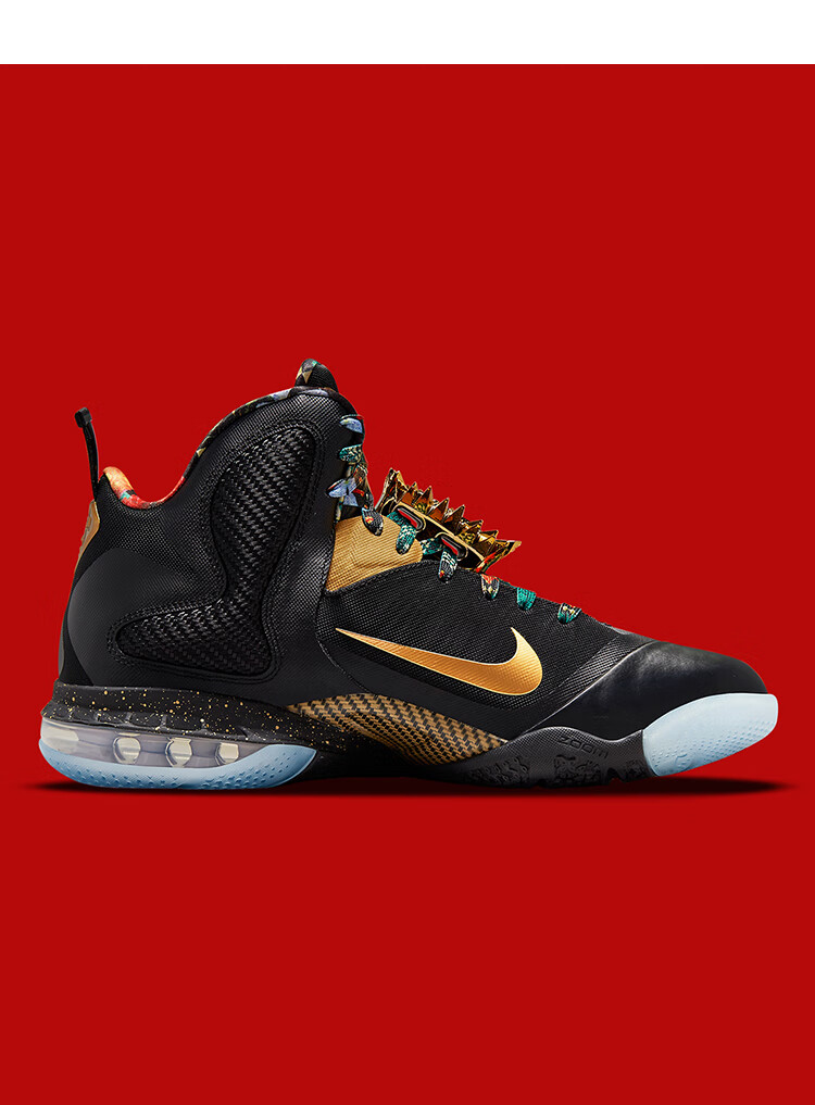 纯原高品质 lebron 9 lbj詹姆斯9黑金王座实战篮球鞋do9353-001 do