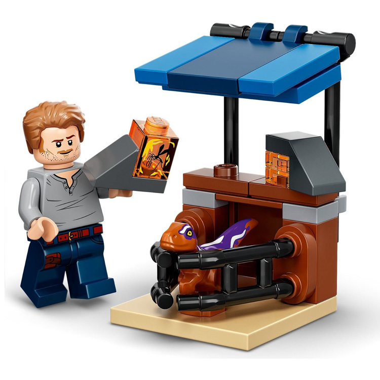 lego乐高76945 侏罗纪世界野蛮盗龙摩托车追逐拼搭积木玩具礼物 76945