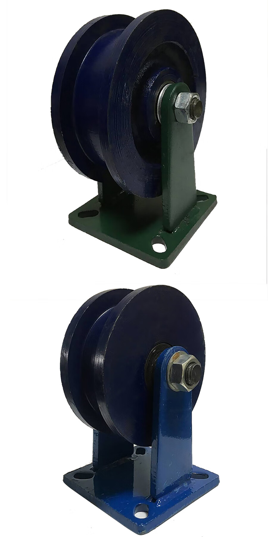 轨道轮子v型u型h型t型钢丝绳角铁方圆管工字钢滑轮推拉移门轮飞昂180